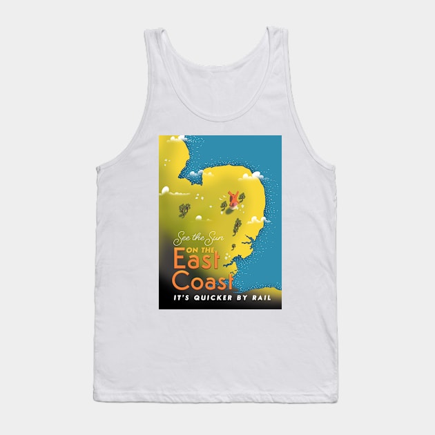 See The Sun on the East Coast Tank Top by nickemporium1